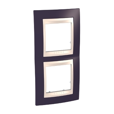 Unica Grena-Ivory Double vertical frame-8420375132359