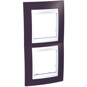 Unica Grena-White Double vertical frame-8420375132519