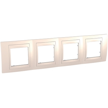 Unica Ivory Quad Horizontal frame-8420375133257