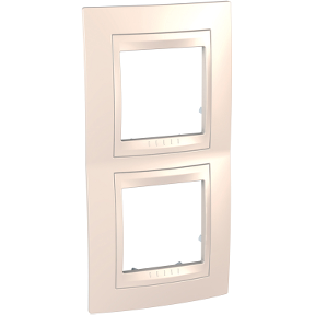 Unica Ivory Double Vertical Frame-8420375132236