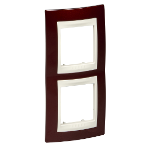 Unica Terracotta-Ivory Double Vertical Frame-8420375132267