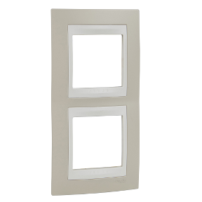 Unica Sand Yellow-Ivory Double Vertical Frame-8420375132311