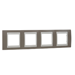 Unica Mink-Ivory Quadruple Horizontal Frame-8420375133394