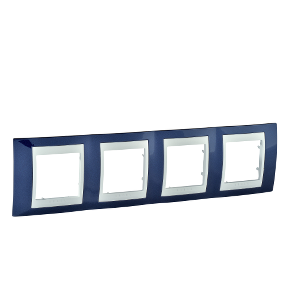 Unica Navy Blue-White Quadruple Horizontal Frame-8420375133431