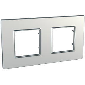 Unica Silver Double Frame-8420375167726