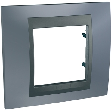 Unica Metallic gray-Graphite Single frame-8420375154467