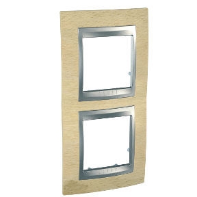 Double vertical frame - Maple - Alumin.-8420375115932