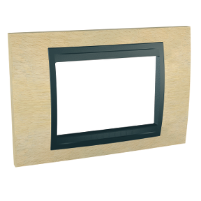 Three-module frame - Maple/graphite-8420375154184