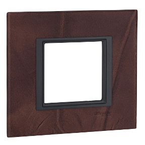Unica Class - Cover Frame - 1 Set - Truffle Skin-8420375166934