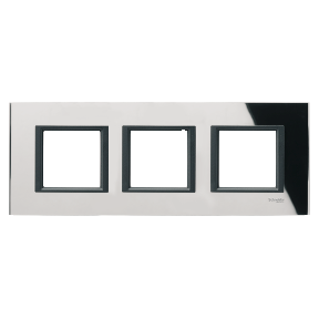 Unica Class - Door Frame - 3 Sets - Black Mirror-8420375167092