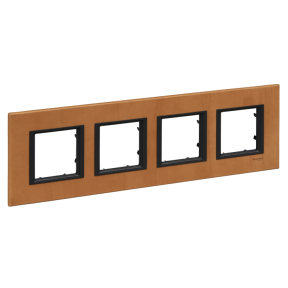 Unica Class - Cover Frame - 4 Sets - Sahara Leather-8420375167221