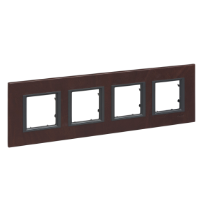 Unica Class - Cover Frame - 4 Sets - Truffle Skin-8420375167238