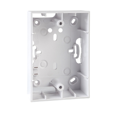 Unica Modular Surface Mounted Case - Three Modules - White-8420375135503