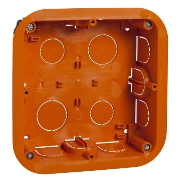 Unica Flush-mounted Case - 2x4 Module-8420375116472