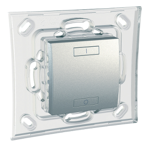 Wireless Switch for Unica Class Frame - 4 Keys - Aluminum-3606480389962