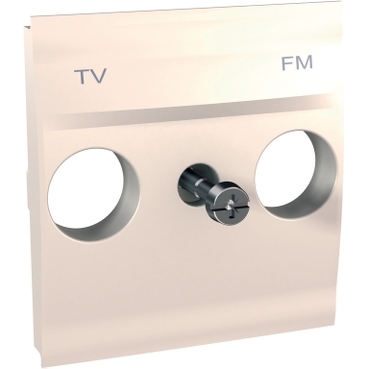 Cover for Unica TV/FM Socket - 2 Modules-8420375127447