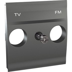 Cover for Unica Tv/Fm Socket - 2 Modules-8420375154344