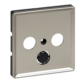 Tv Socket Key Cover (2/3 Holes),Stainless Steel,For Artec/Antique Frames-3606485069418