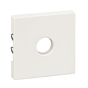 Central plate for antenna sockets, 1 outlet, polar white, System M-3606485001067