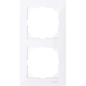 Merten M-Pure 2Li Frame Active White-3606480592935
