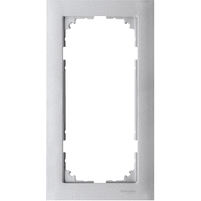 Merten M-Pure Shaving Socket Frame Aluminum-3606480593154