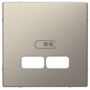 Merten D-Life USB Socket Key Cover Nkl Mtl-MTN4367-6050