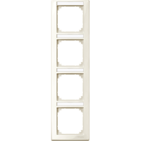 M-Smart frame, with 4-tag.bracket, vertical mounting, white, glossy-3606480351365