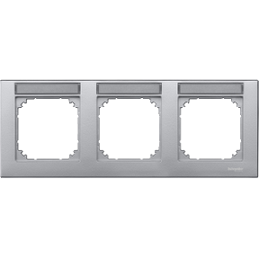 M-Plan frame, with 3-point labeling option, horizontal mounting, aluminum-3606485005294