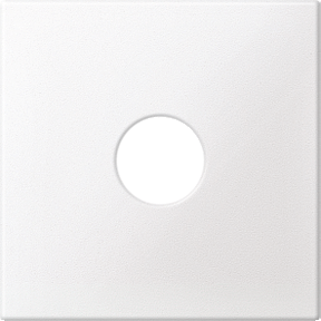 Center plate for fuses, polar white, System M-3606485104362