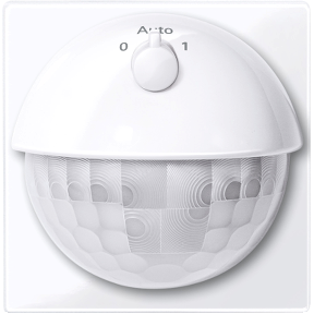 ARGUS 180 flush mounted sensor module w. switch, active white, bright, System M-3606480370403