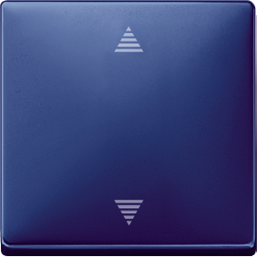 Blind button with sensor connection, midnight blue, Artec/Trancent/Antik-3606485009421