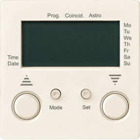 Sensör bağlantılı kör zaman anahtarı, beyaz, System M-3606485010007