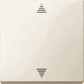 Bellek işlevli ve sensör bağlantılı kör basma düğmesi, beyaz, parlak, System M-3606485104829