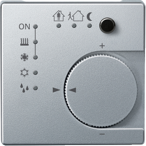 Knx Termostat Interface, Termoplastik, Mat, Alüminyum, Sistem-M-3606485099361