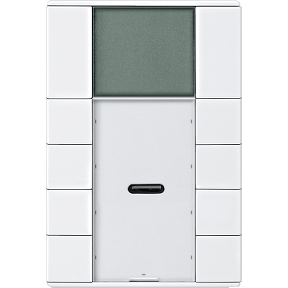 PB with Knx Room Temperature Controller, 4-G Plus, Polar White, Glossy, System-D-3606480210891
