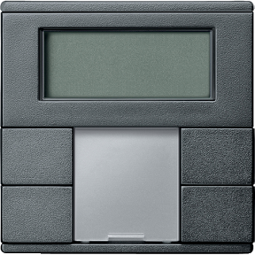 Knx Image Room Temperature Controller, Anthracite, Matte, System-M-3606480210631