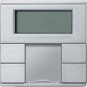 Knx Display Room Temperature Controller, Aluminum, Matt, System-M-3606480210662