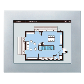 IP Touch Panel 10" KNX + IP router-3606480570933