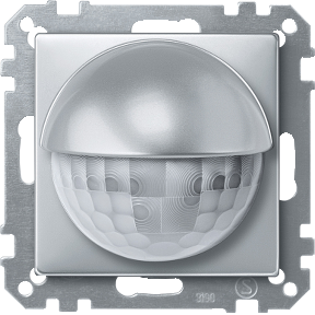 Knx Presence Detector 180°/2.2 M Recessed, Aluminum, System-M-3606485099750
