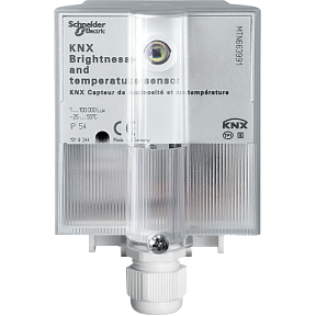 Knx Brightness And Temperature Sensor, Light Grey-3606485100142