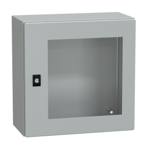 Spacial Crn Transparent Door Without Mounting Plate. Y400Xg400Xd200 Ip66 Ik08 Ral7035..-3606480212383