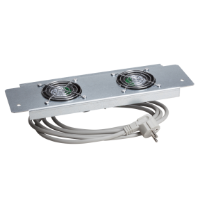 ACTASSI OPB CABIN CAVITY PLATE WITH 2 FANS - Plastic Shutter - IP54 - Size: 223x223mm - RAL7035-3606480170348