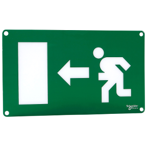 Rilux - Pictogram Label - Man Running To The Left - For Rilux 6 W-3606485016559