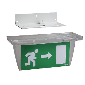 Exiway One - Prismasignal Emergency Exit Sign Kit - Wall Mount-3606480292590