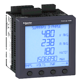 Power Meter Pm870 - With Display - Wfc - Outage Detection - 800 Kb Logging-3303432392406