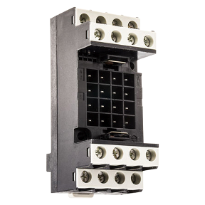 Socket For Rh Pluggable Relay - Double Labeled Faston Connectors 2.8 X 0.5 Mm-3389110164046