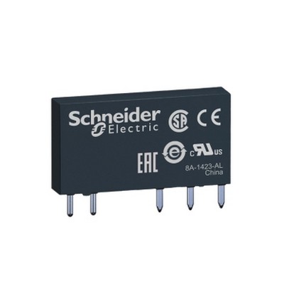 Slim interface relay pluggable - Zelio RSL - 1 C/O standard - 24 V DC - 6 A-3606480077975