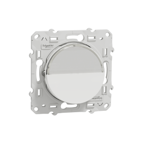 Odace Illuminated Liht Button Labeled White-3606480319648
