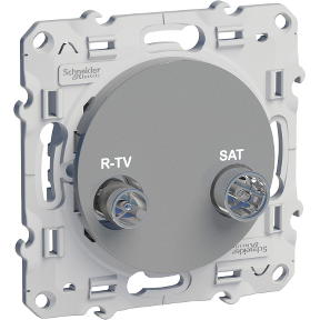 TV-SAT Socket Terminal - Aluminum-0