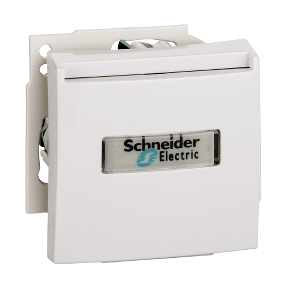 Sedna - Electronic Card Reader - 10A Frameless White-8690495034103